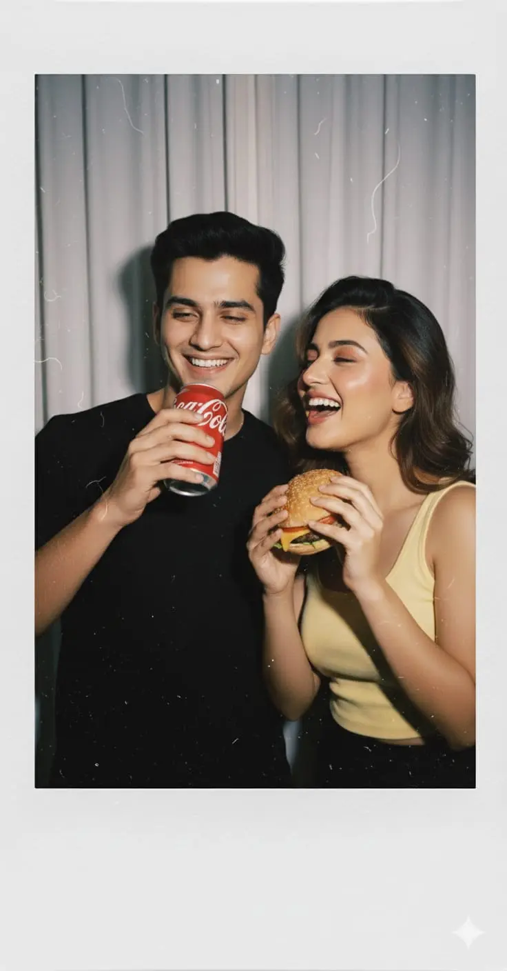Couple Polaroid