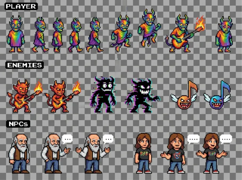 NES Sprite Sheet Generator