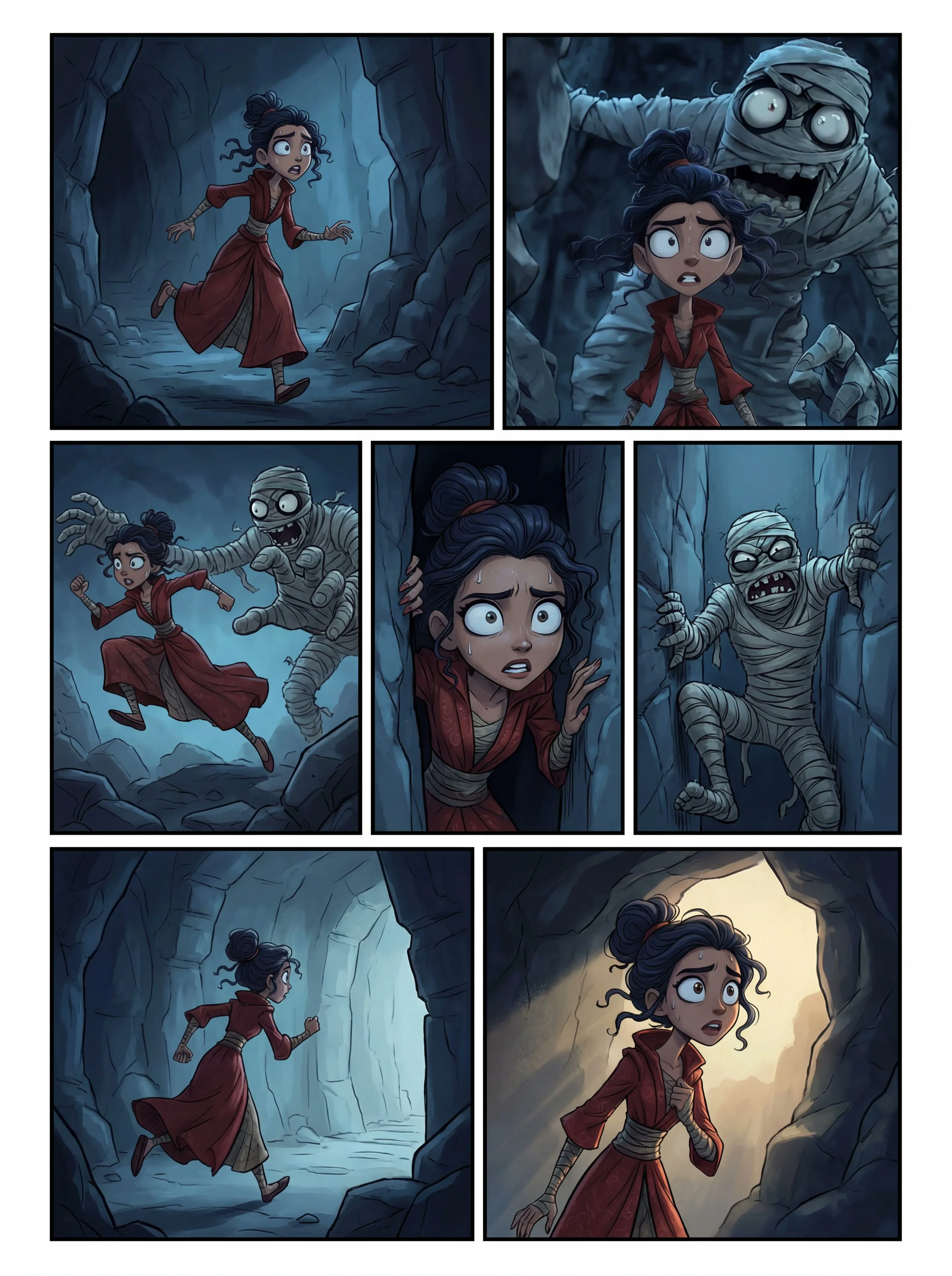 Comic Storyboard Panel